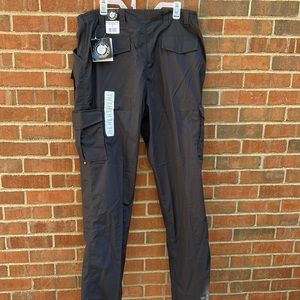 NWT sz 16 Genuine Gear women’s fit tactical trousers charcoal gray pockets